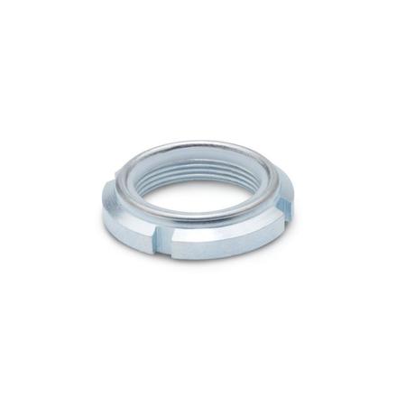 J.W. WINCO JW Winco GN1804.1-M30X1.5 Spanner Locknut 1804.1-M30X1.5